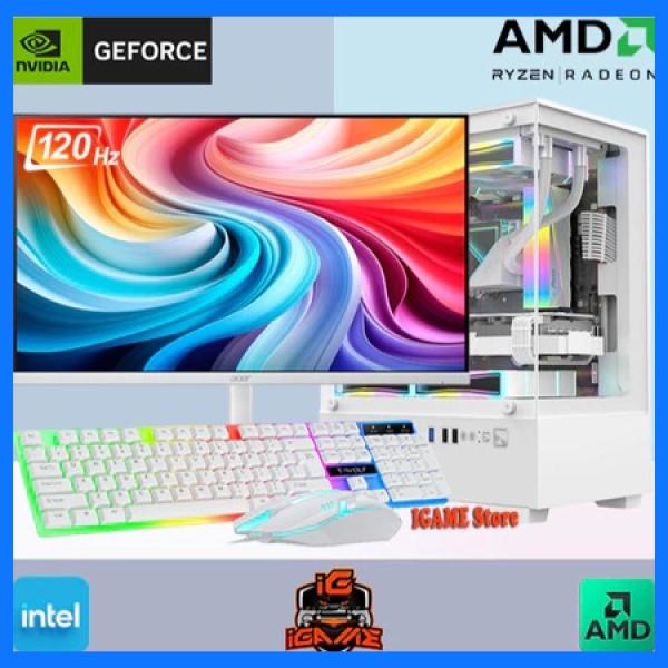 Paket Lengkap Full SET PC GAMING RYZEN 5 5600GT - 24" Samsung CURVE Siap Pakai
