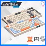 JUTU 12H SHIP Keyboard Komputer Gaming Mechanical Feeling Keyboard Keyboard Silent Gaming RGB Backlit Cocok Untuk