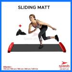 SPEEDS Sliding Mat Alat Fitness Gesek Kaki Portabel Alat Olahraga Gym Sport Gesek Glider Mat 027-22