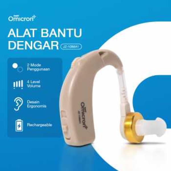 TaffOmicron Alat Bantu Dengar In Ear Hearing Aid - JZ-1088A1